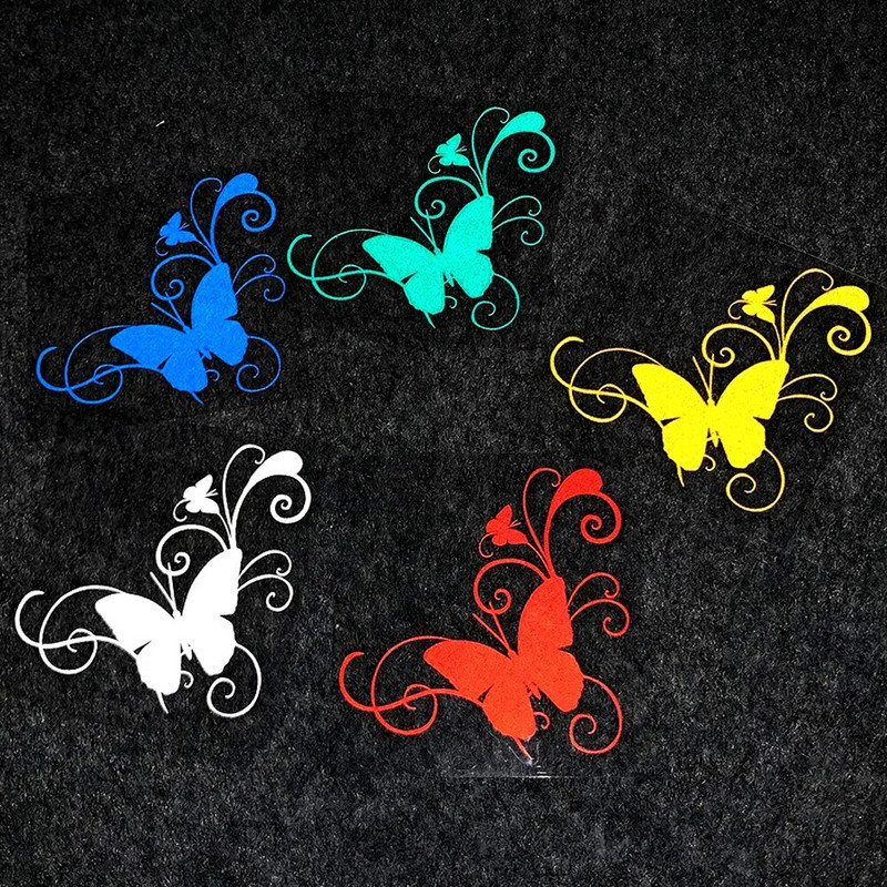 Tauriņu atstarojošie motociklu piederumi uzlīmes Moto ķiveres uzlīmes priekš Honda PCX 125 X ADV 750 Hornet ADV 350 Forza 125