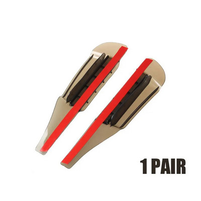 2TK õhukuivatusstiilis universaalne auto tahavaate peegel vihmakaitse päikesesirm Kulmude automaatne kaitse külgvaate peegli vihmakaitse