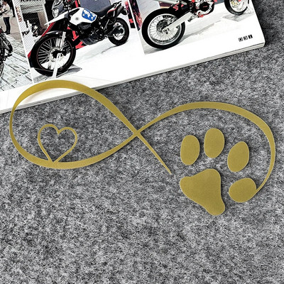 Otisak mačje šape Reflektirajuća naljepnica za motocikl Moto Scooter Decal Dodaci za VESPA PX GTS 300 Sprint Primavera LX50 LX125