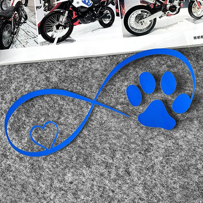 Otisak mačje šape Reflektirajuća naljepnica za motocikl Moto Scooter Decal Dodaci za VESPA PX GTS 300 Sprint Primavera LX50 LX125