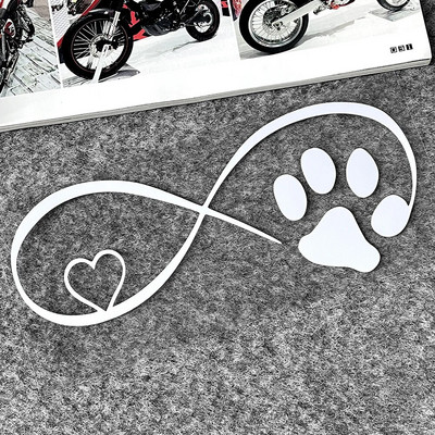 Otisak mačje šape Reflektirajuća naljepnica za motocikl Moto Scooter Decal Dodaci za VESPA PX GTS 300 Sprint Primavera LX50 LX125