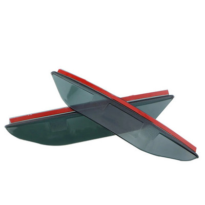 Auto tahavaatepeegli kroom akrüül vihmakulmude kleebis Ford Ecosport 2013 2014 2015 2016 2017 jaoks