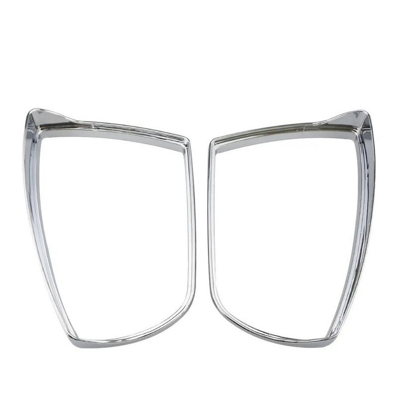 Auto tahavaatepeegli kroom akrüül vihmakulmude kleebis Ford Ecosport 2013 2014 2015 2016 2017 jaoks