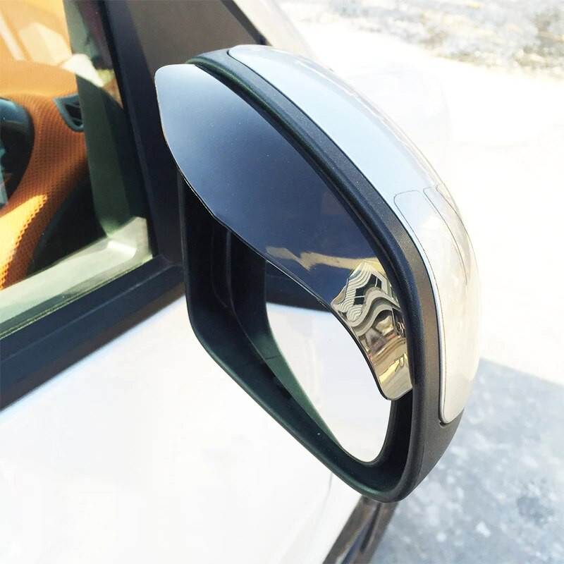2 tk auto tahavaatepeegli visiiri deflektori vihmakaitse Kulmude peegli deflektori kate Smart 451 453 Fortwo Forfour tarvikutele