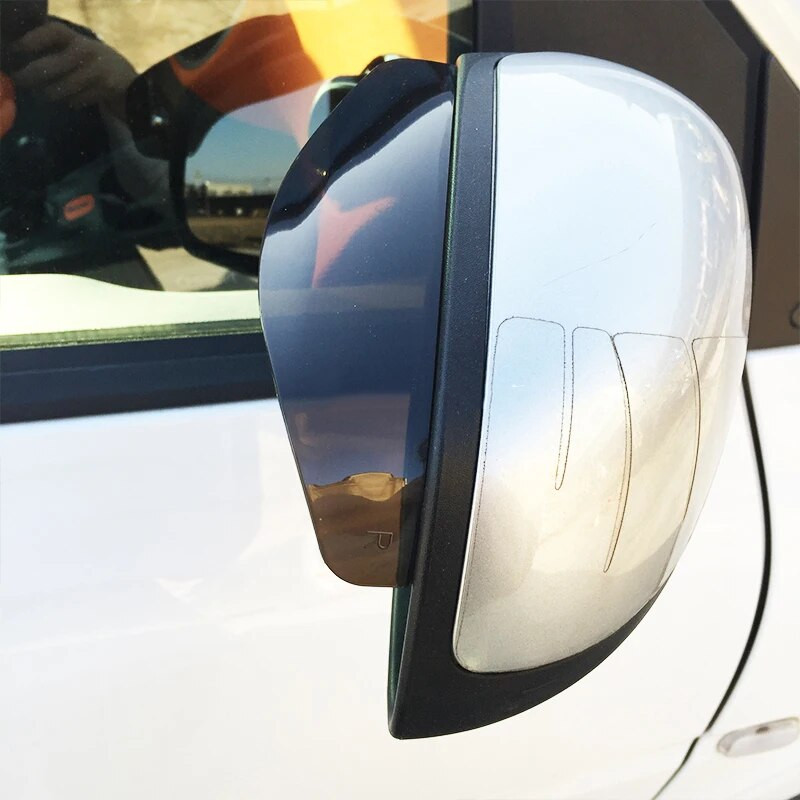 2 tk auto tahavaatepeegli visiiri deflektori vihmakaitse Kulmude peegli deflektori kate Smart 451 453 Fortwo Forfour tarvikutele