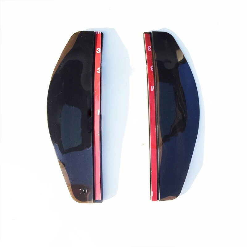 2 tk auto tahavaatepeegli visiiri deflektori vihmakaitse Kulmude peegli deflektori kate Smart 451 453 Fortwo Forfour tarvikutele