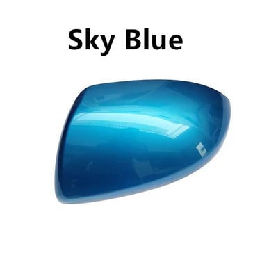 Vasakpoolne juhi parem kaassõitja küljepeegli kaane peegli raami trimm Signaalita kork Mazda 3 jaoks 2010 2011 2012 2013