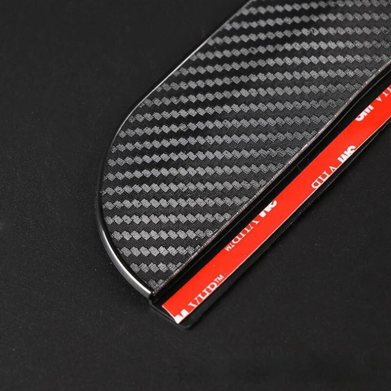 2 DB autós visszapillantó tükör eső szemöldök védőszemüveg szénszálas autó hátsó oldalsó hó napellenző esővédő autós tükör tartozékok