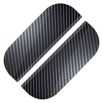 2 buc Oglinda retrovizoare pentru ploaie Vizor pentru sprâncene Fibră de carbon Oglinda retrovizoare pentru mașină laterală Zăpadă Parasolar Husa de ploaie Accesorii pentru oglindă auto