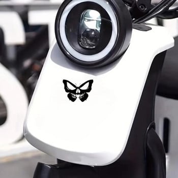 Αυτοκόλλητα μοτοσικλέτας Skull Butterfly για αγωνιστικό κράνος δεξαμενής καυσίμου αμαξώματος αδιάβροχα αυτοκόλλητα Κάλυμμα πόρτας προφυλακτήρα αυτοκινήτου γρατσουνιές διακόσμηση