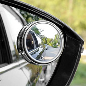 1paar vastupidav tahavaatepeegel Mitmekülgne kerge ümmargune soliidne reguleeritav auto tahavaatepeegel