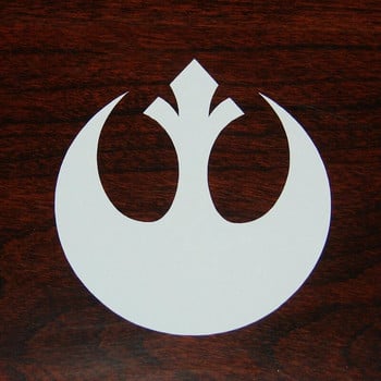 Разнообразие от научно-фантастични винилови стикери за стена, Cool Imperial Rebel Alliance ПОРЪЧАЙ Лого с винилови стикери за декорация на кола за лаптоп