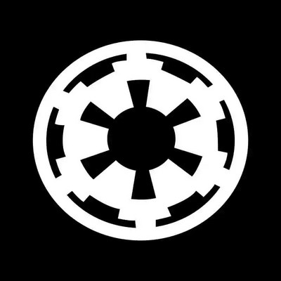 Raznolikost znanstveno-fantastičnih vinilnih zidnih naljepnica, Cool Imperial Rebel Alliance NARUČITE Logo vinilne naljepnice za ukrašavanje automobila na prijenosnom računalu