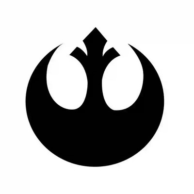 Raznolikost znanstveno-fantastičnih vinilnih zidnih naljepnica, Cool Imperial Rebel Alliance NARUČITE Logo vinilne naljepnice za ukrašavanje automobila na prijenosnom računalu