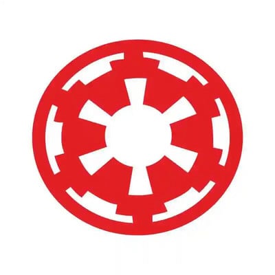 Raznolikost znanstveno-fantastičnih vinilnih zidnih naljepnica, Cool Imperial Rebel Alliance NARUČITE Logo vinilne naljepnice za ukrašavanje automobila na prijenosnom računalu