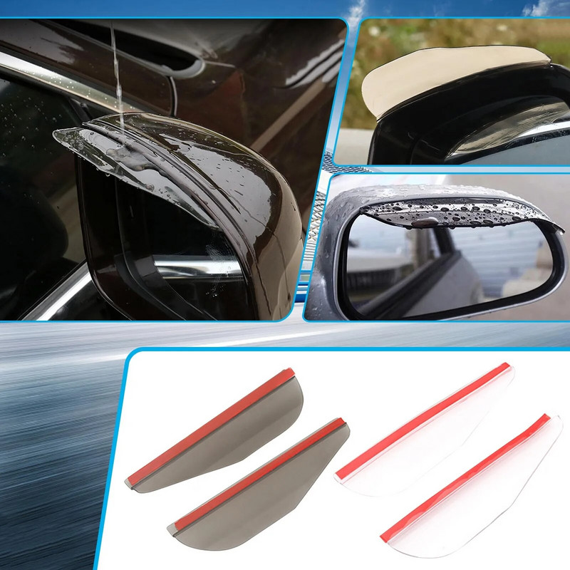 Automobilio buferio magnetai Muzikiniai automobilio buferio magnetai Gnome automobilio šoninė apsauga nuo lietaus galinio vaizdo apsauga nuo lietaus universali juoda lipduko pusė