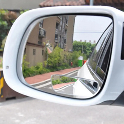 1 paar mitmekülgset auto uksepeeglit Kasulik turvaline auto küljepeegli pulk pimeala peeglitel Autovarustus pimeala peeglid