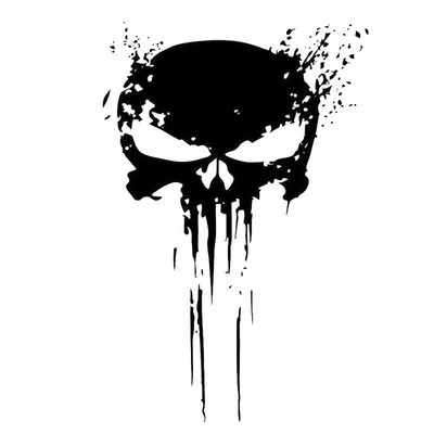 Kolju kleebis Peegeldav kleebis Mootorratta kleebised Veekindlad päikesekaitse Universaalsed autode mootorratta kaunistustarvikud