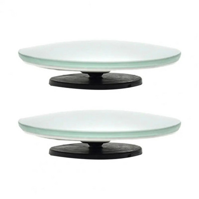 1 paar pimeala peeglit, lainurk lainurk, 360 kraadi pööratav klaas kumer auto tahavaatepeegel