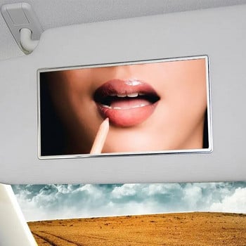 Εσωτερικό αυτοκινήτου από ανοξείδωτο ατσάλι Φορητός καθρέφτης μακιγιάζ αυτοκινήτου Auto Visor Hd Καλλυντικά Καθρέφτες Εσωτερικός καθρέφτης αυτοκινήτου γενικής χρήσης