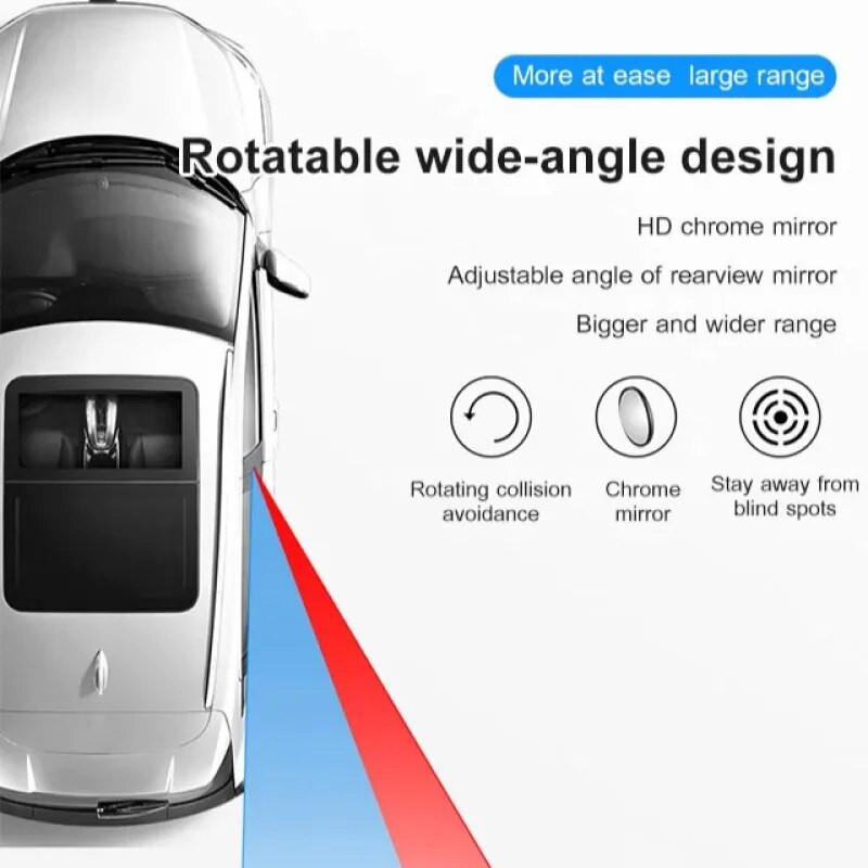 GM välise tahavaatepeegli kriimustusabi lainurk pimeala peegel kaherealine avatud ukse peegel