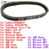 Pavaros diržas Chatenet Stella JDM X5 Orane Albizia Abaca Microcar MC1 MC2 Virgo LYRA