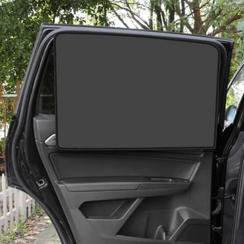 Магнитен сенник за кола UV защита Завеса за кола Прозорец Сенник Странична мрежа Козирка за слънце Лятна защита Автофолио