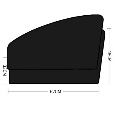 Magnētiskais automašīnas saulessargs UV aizsardzība automašīnas aizkars logs saulessargs sānu tīkls saules aizsargs vasaras aizsardzības auto plēve