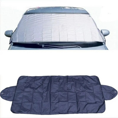 Car Windshield Cover Sun Shade with Suction Cup Protective Snow Ice Dust Frost For car