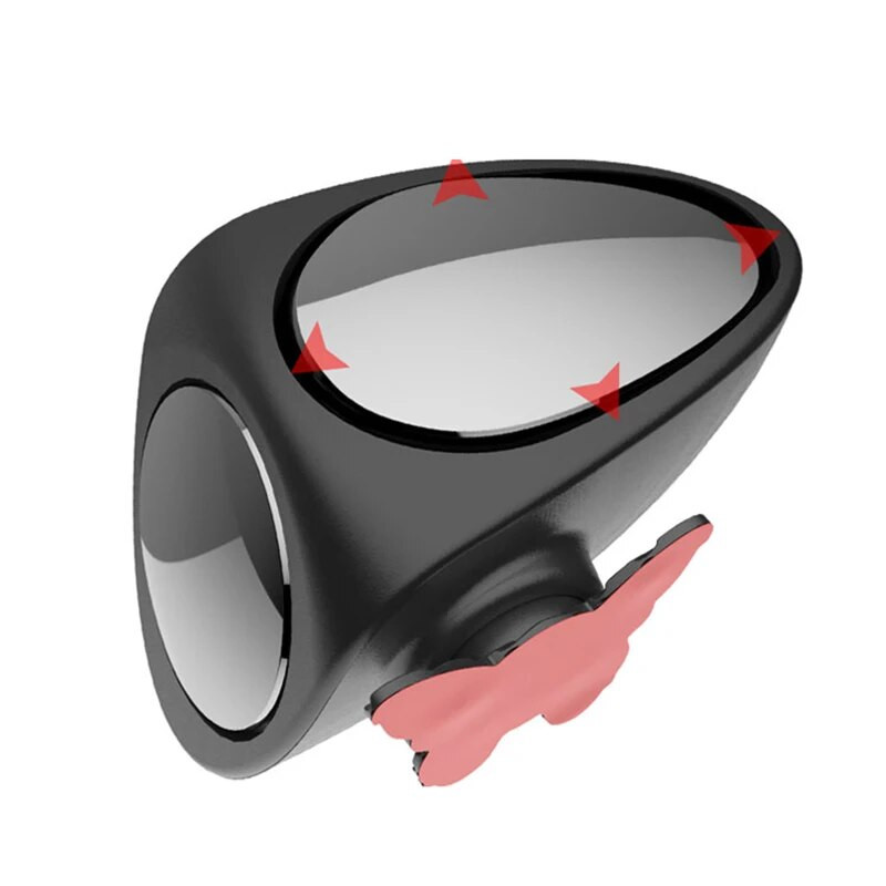 Automašīnas spogulis, 360 grādos regulējams platleņķis sānu aizmugurējie spoguļi aklā zona. Pastiprināms veids parkošanai Papildu atpakaļskata spogulis