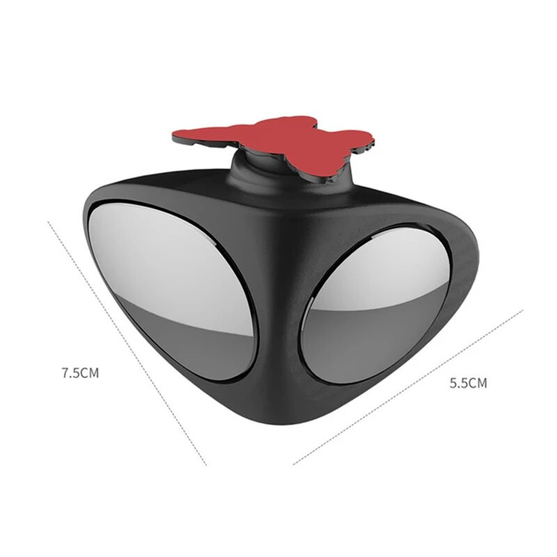 Automašīnas spogulis, 360 grādos regulējams platleņķis sānu aizmugurējie spoguļi aklā zona. Pastiprināms veids parkošanai Papildu atpakaļskata spogulis