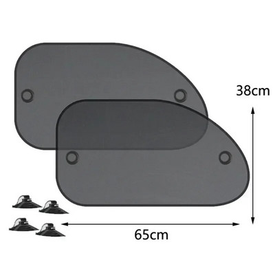 Auto kokkupandav aken võrgust päikesevarju kate Universaalne auto kaasaskantav külgklaas päikesevarjud kardinad UV-kaitse tööriistad tarvikud