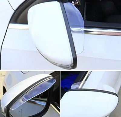 Automašīnas atpakaļskata spoguļa lietus abažūrs priekš Toyota Prius Levin Crown Avensis Previa FJ Cruiser Venza Sienna Alphard ZELAS Tundra