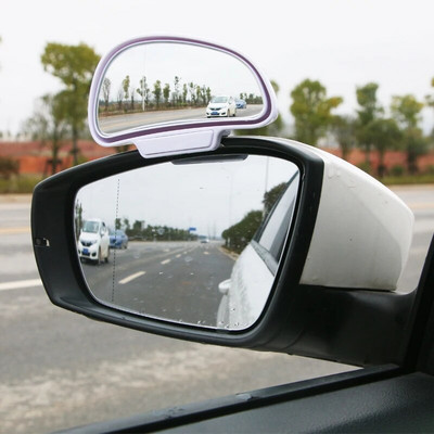 YASOKRO autós tükör 360 fokban állítható széles szögű oldalsó hátsó tükrök holttér Pattintható út a parkoláshoz Kiegészítő visszapillantó tükör