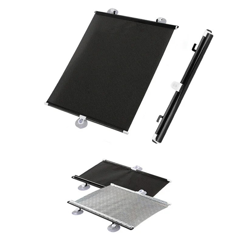 Auto päikesevari kardin tagumine küljeaken ees/taga esiklaas päikeseblokk Vilgub must kate imikork Universaalsed autotarvikud