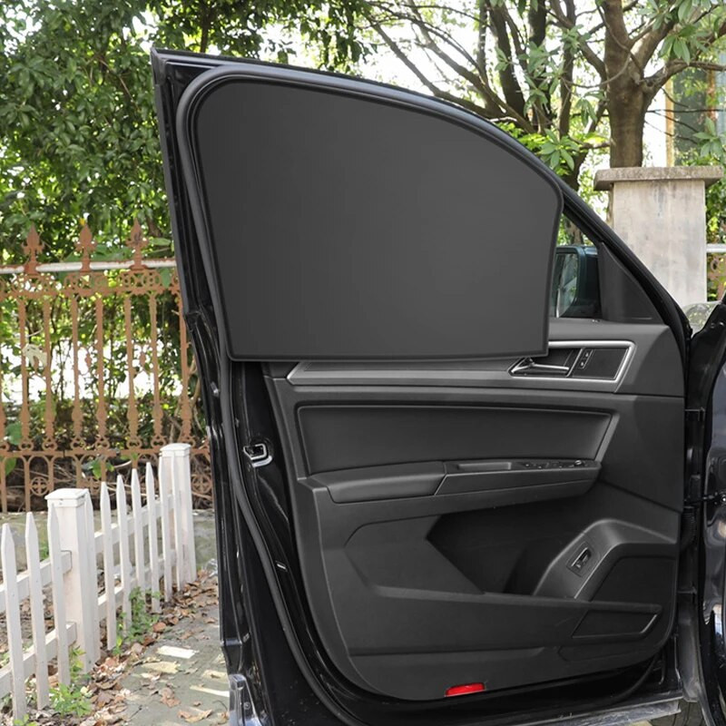 Auto küljeakna päikesevari Magnetiline UV-kiirgust blokeeriv autokardin suvine pimestamisvastane päikesekaitse auto päikesevari isiklikuks privaatsuse tagamiseks