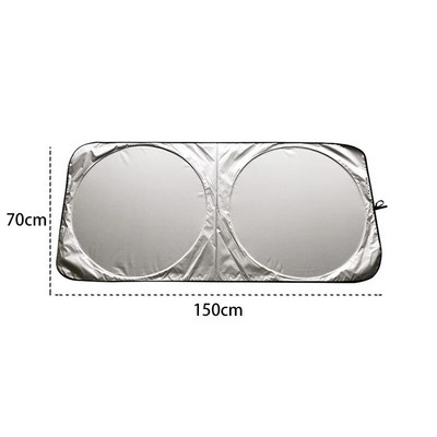 Prozor automobila Pokrivač sjenila za sunce Vjetrobransko staklo Štitnik za vizir Sklopiva vjetrobranska zavjesa s UV zaštitom Dodaci za oblikovanje