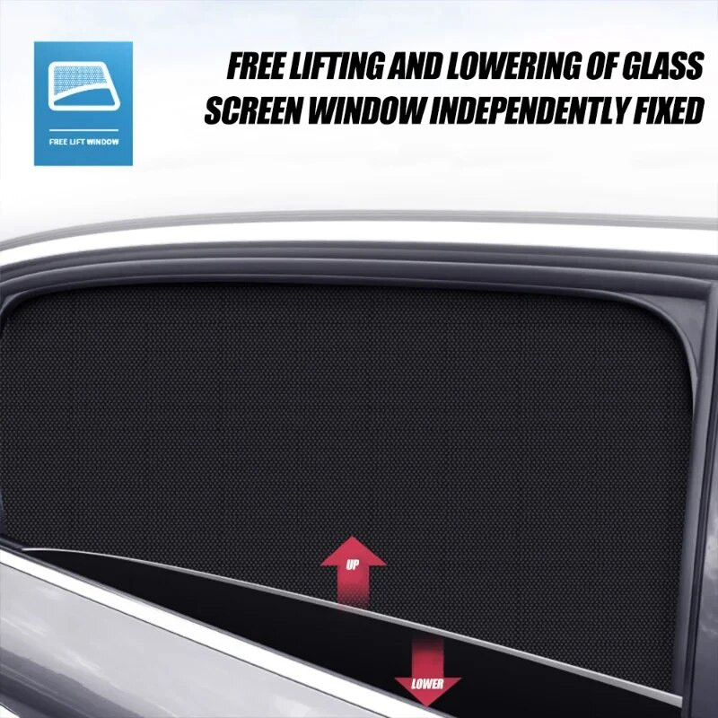 Κάλυμμα αντηλιακής κουρτίνας στο πλάι αυτοκινήτου 5D αντηλιακό πλέγμα από άνθρακα Καλοκαιρινό αντηλιακό θερμομονωτικό κάλυμμα κουρτίνας ασπίδα αντηλιακής ασπίδας αυτοκινήτου