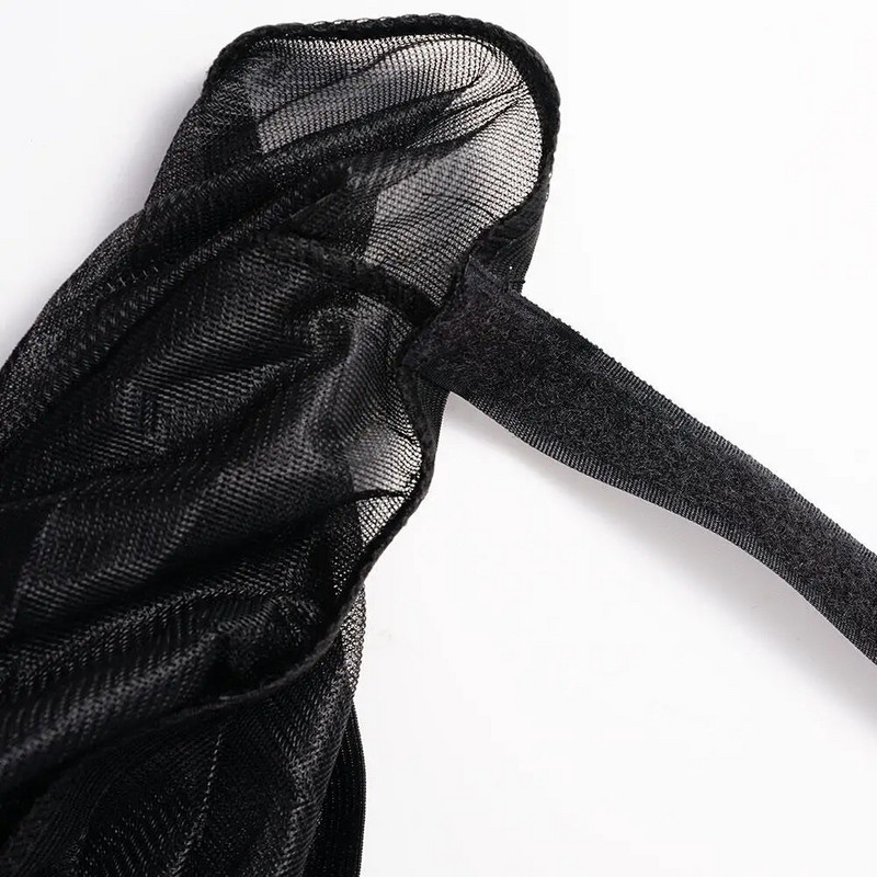 Κουρτίνες αντηλιακού αυτοκινήτου Καλοκαιρινές κουρτίνες προστασίας από κουνούπια Διχτυωτό δίχτυ στο πλαϊνό παράθυρο που αναπνέει Αξεσουάρ αυτοκινήτου Μαύρο