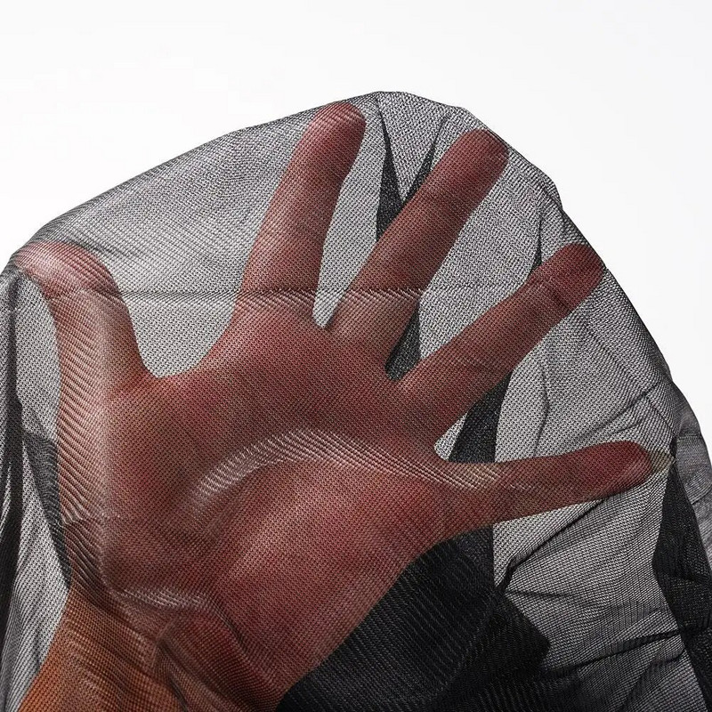 Κουρτίνες αντηλιακού αυτοκινήτου Καλοκαιρινές κουρτίνες προστασίας από κουνούπια Διχτυωτό δίχτυ στο πλαϊνό παράθυρο που αναπνέει Αξεσουάρ αυτοκινήτου Μαύρο