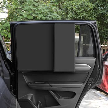 Прозорец Магнитно засмукване Сенник Сенник за кола Завеси Лятна защита Топлоизолация Капак от плат Преден заден Автоаксесоари