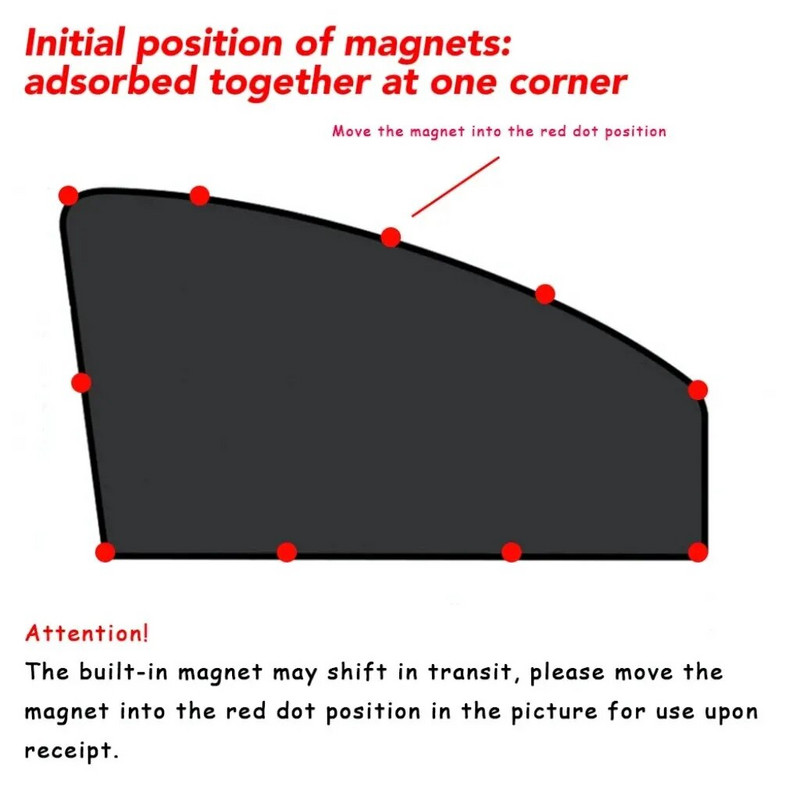 1 TK/2 TK UUS Universaalne auto päikesevari aken 10 magnetimemisega päikesevari soojusisolatsiooni riidest kate päikesevari auto külgmine päikesevari