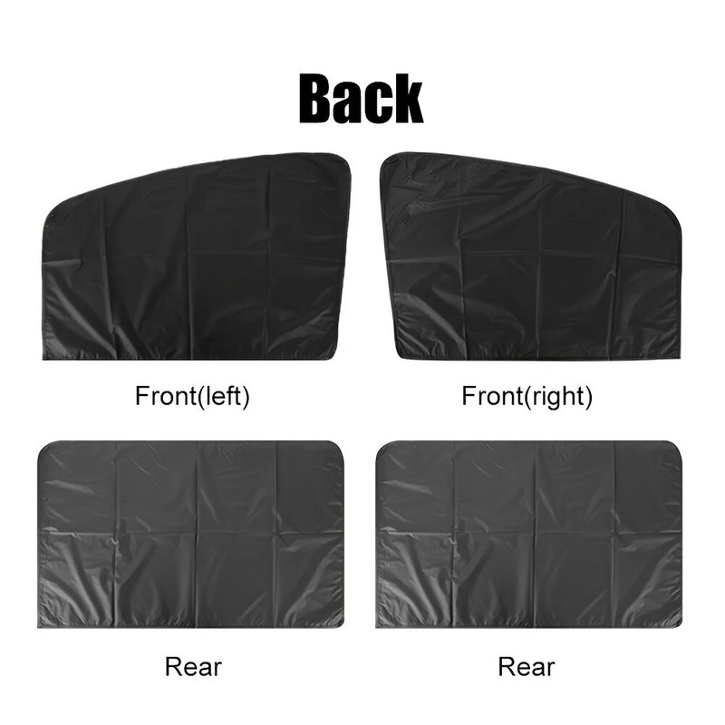 Universal αντηλιακό τζάμι αυτοκινήτου Μαγνητική αναρρόφηση Θερμομόνωση αντηλιακό υφασμάτινο κάλυμμα αντηλιακό πλευρικό σκίαστρο αυτοκινήτου