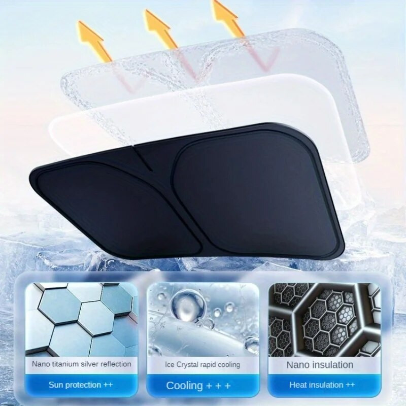 Auto päikeseblokk päikeseisolatsioonilapp Auto esiklaas auto vihmavari parkimis päikeseblokk auto jahutuskaitsetooted