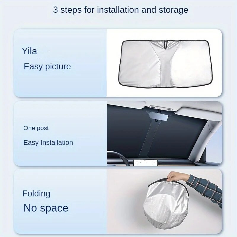 Auto päikeseblokk päikeseisolatsioonilapp Auto esiklaas auto vihmavari parkimis päikeseblokk auto jahutuskaitsetooted