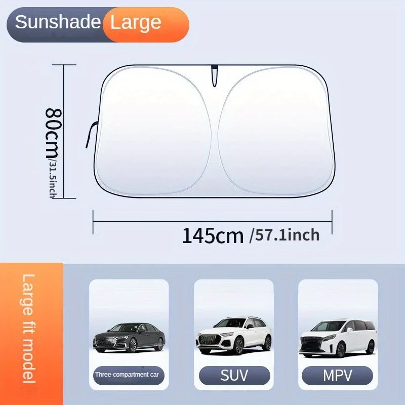 Auto päikeseblokk päikeseisolatsioonilapp Auto esiklaas auto vihmavari parkimis päikeseblokk auto jahutuskaitsetooted