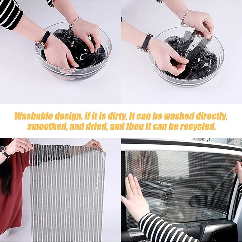 Αυτοκόλλητο αυτοκόλλητο μεμβράνης προστασίας από υπεριώδη ακτινοβολία 2/4 τεμ.