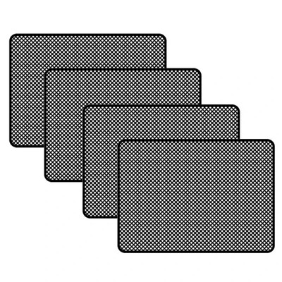 2/4Pcs Αυτοκόλλητα Car Personality Sunshades με Μικρή Τρύπα Μαύρο PVC Πλαϊνό Παράθυρο Κάλυμμα ηλίου Αξεσουάρ αυτοκινήτου Εξωτερικό 42x38cm