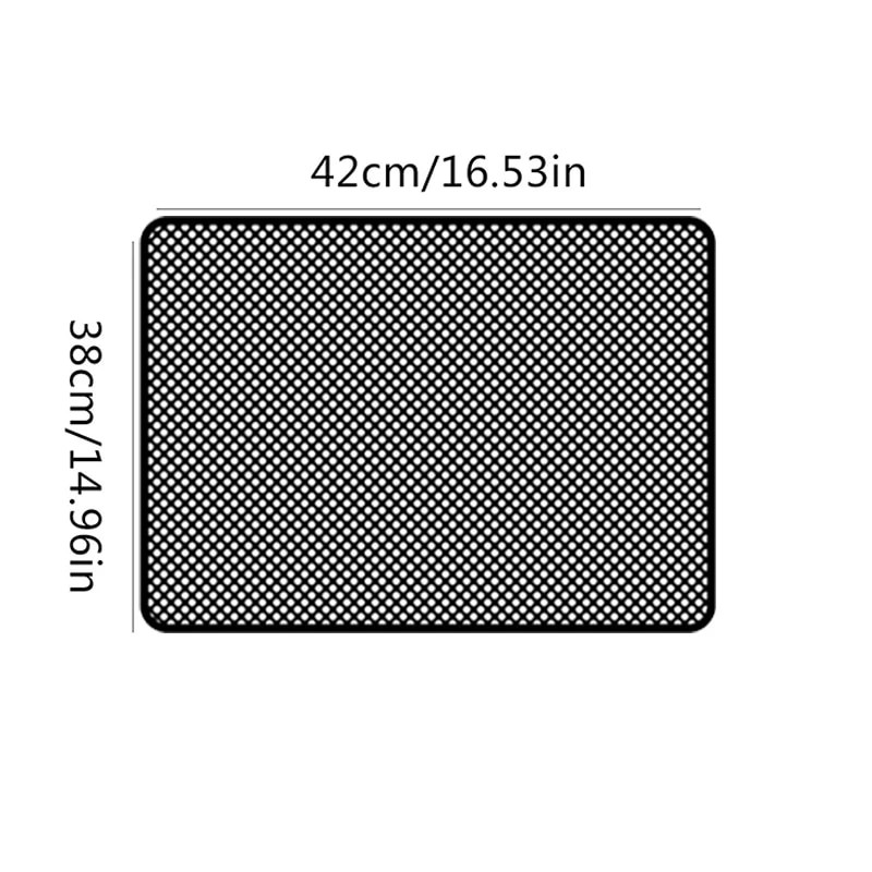 2/4Pcs Αυτοκόλλητα Car Personality Sunshades με Μικρή Τρύπα Μαύρο PVC Πλαϊνό Παράθυρο Κάλυμμα ηλίου Αξεσουάρ αυτοκινήτου Εξωτερικό 42x38cm