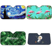 Cartoon Eye auto päikesevari esiakna kate esiklaas päikesevari Auto päikesesirm päikesekaitse kuumakaitse auto salongi tarvikud